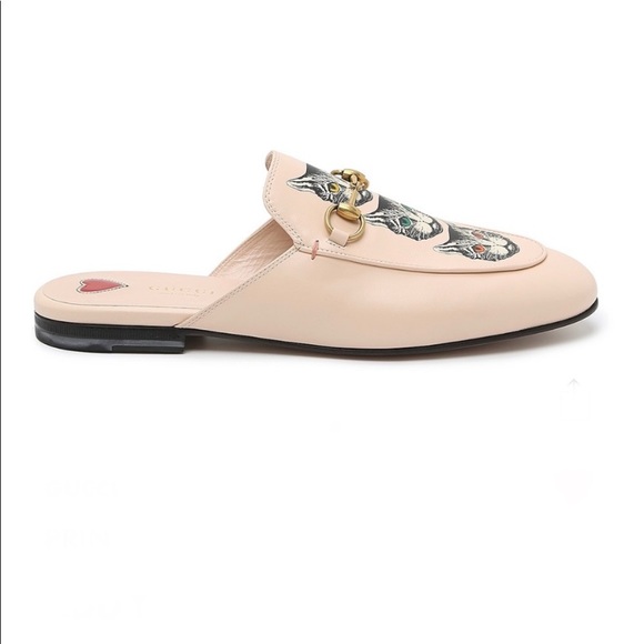New Authentic Gucci Princetown Mule Cat G 37 US 7 - Picture 3 of 16